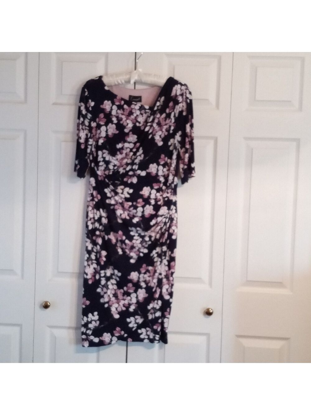 Connected Apparel Floral Sheath Dress Size 12 - Picture 4 of 7